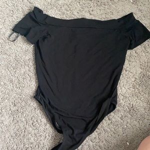 Open Back off-shoulder bodysuit